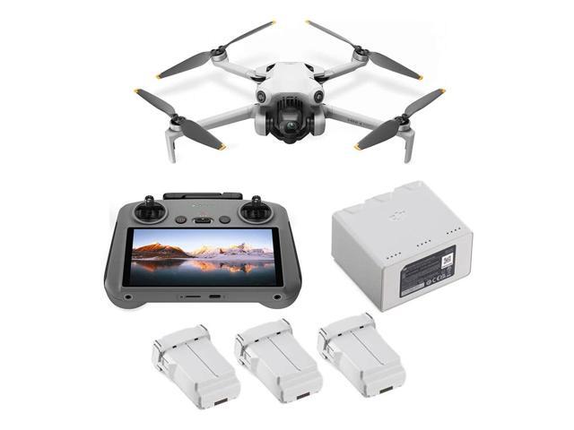 NEWDJI Mini 4 Pro Drone Fly More Combo Plus with DJI RC 2 Screen remote with 3 Battery Bundle Kit 45-min Flight Time Camera Drone Bundle, * USA In...