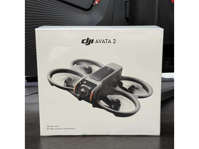DJI Avata 2 (Drone Only), FPV Drone with Camera 4K, Immersive Flight Experience, Built-in Propeller Guard, Easy Flip/Roll, Super-Wide 155° FOV,...