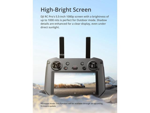 DJI RC Pro High-Performance Remote Controller for DJI Mavic 3 Pro 1080p Screen 15km Transmission Range for Outdoor Aerial