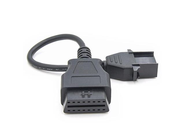 8 Pin OBD to 16 pin OBD2 Diagnostic Adapter Cable for Volvo Trucks