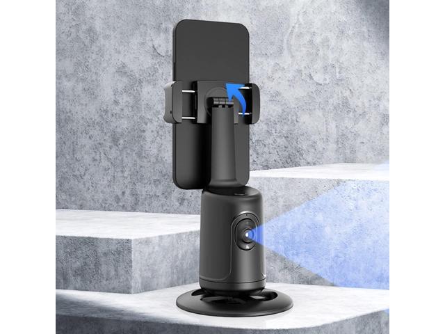 Phone Auto Face Tracking Gimbal Stabilizer 360° Rotation Desktop Handheld Gimbal Phone Tripod for Live Streaming