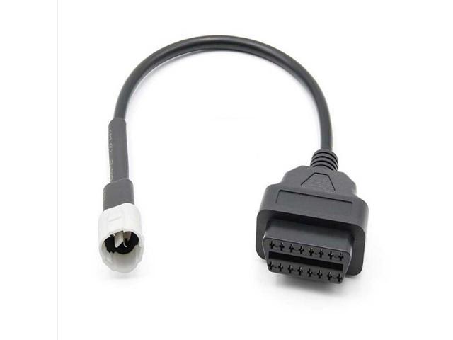 OBD Adapter Cable 6-Pin and 3+4 Pin to OBD 16-Pin Diagnostic Connector (3pin)