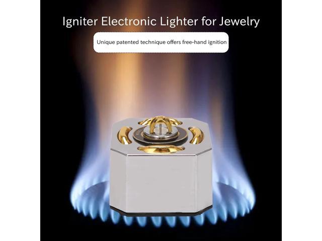 Ignitor Electronic Lighter Automatic Torch Lighter for Jewelry Gas Welding Gold
