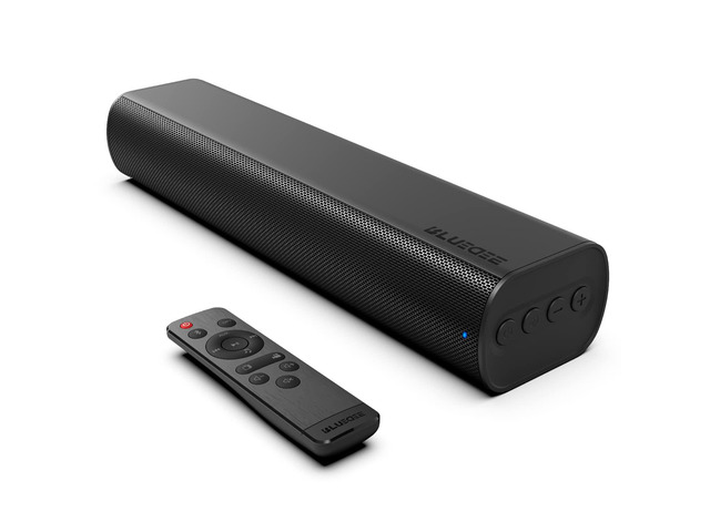 Sound Bars for TV 16-inch, Cinematic TV Sound Bar with Impactful Bass, Bluetooth Soundbar for TV with Remote Control, Wall Mountable TV Speakers...