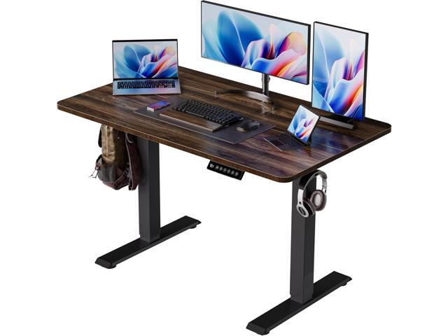 BIZUM 40x24 Inch Electric Standing Desk with Memory Presets, Quiet Motor Height Adjustable Stand Up Desk for Home Office & Gaming, Ergonomic Sit...
