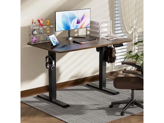 BIZUM 40x24 Inch Electric Standing Desk with Memory Presets, Quiet Motor Height Adjustable Stand Up Desk for Home Office & Gaming, Ergonomic Sit...
