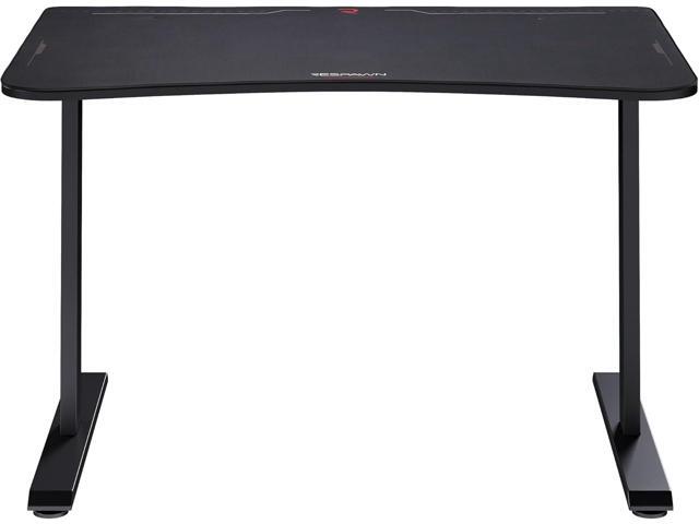 RESPAWN 1048 Gaming Desk - 48in Computer Desk With Mouse Pad, PC Workstation With Cable Management, Home Office Gaming Table - Black