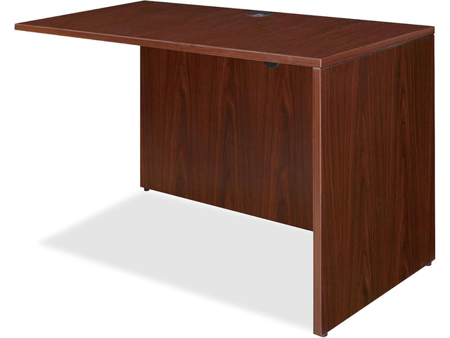 Lorell Return Shell, 35 by 24 by 29-1/2-Inch, Mahogany