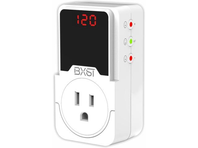 BXST 140J Surge Protector Voltage Protector One Outlet Plug Surge Protector for Refrigerator/Air-Conditioner/Fridge, Home/Office/Travel Portable...