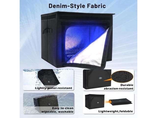 Resin Curing Light Lamp for 3D Printer Large Size Cure Light Box for Machine 3D Printer Led Light 365nm Solidify Photosensitive Resin, 36L/9.5gal,...