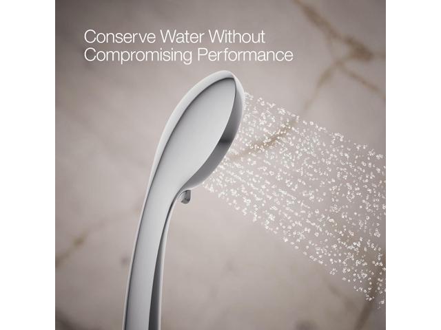 Kohler 72420-G-CP Awaken B90 Three-function handshower, 1.75 gpm, Polished Chrome