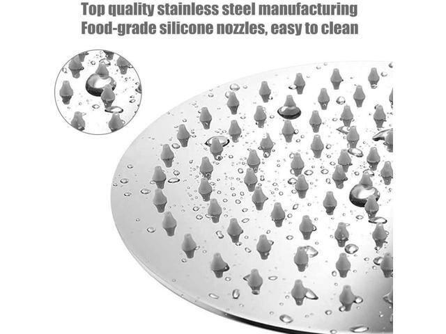 NearMoon Rain Shower Head, Ultra-Thin Design-Pressure Boosting, Awesome Some Experience, High Flow Stainless Steel Rainfall Head (10 Inch, Chrome...