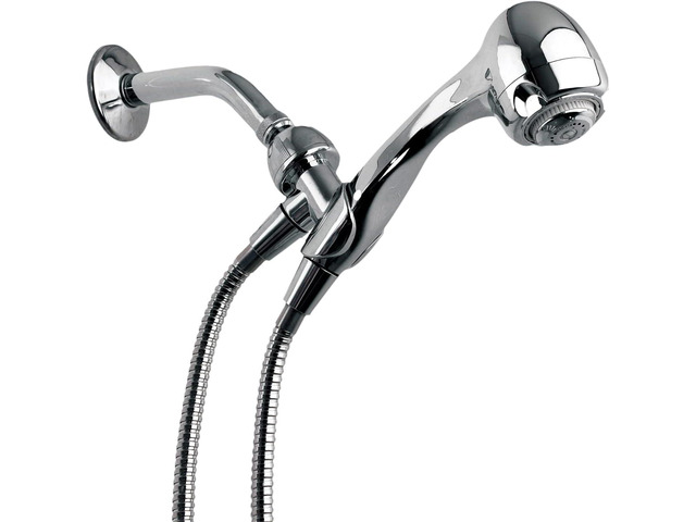 Niagara Conservation N2945CH Earth Spa 3-Spray with 1.5 GPM 2.7-in. Wall Mount Handheld Shower Head in Chrome, 1-Pack Bathroom Shower Head...