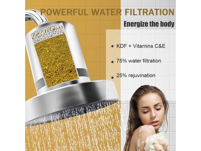 Replacement Cartridge Shower Filter for jolie shower head filter (3 pcs)