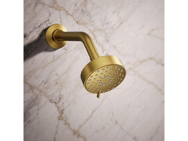 Kohler 72418-G-2MB Awaken G90 Three-function showerhead, 1.75 gpm, Vibrant Brushed Moderne Brass