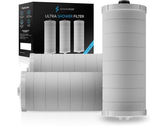 SparkPod Ultra Shower Filter Cartridge - High Output Shower Head Filter Cartridge Replacement - Unique Filtration Method Removes Up To 95% of...