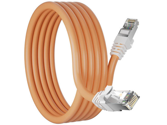 Cat 7 Ethernet Cable 40ft Outdoor, Cat7 SFTP Triple Shielded Ethernet Cable, Internet Network Patch Cord, 10Gbps 600MHz, Waterproof, UV Resistant,...