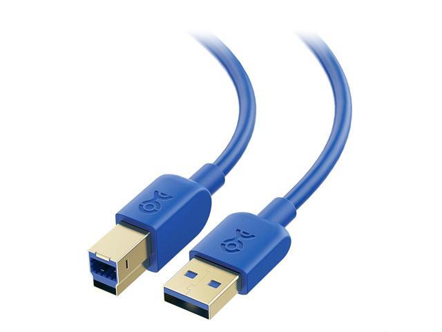 Cable Matters 5Gbps Long USB 3.0 Cable - 15ft, USB A to B Cable, USB3 Cord with Type-B 3.0 Connector for Hard Drive Enclosure/Built-in Hub and...