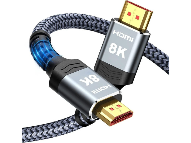 Highwings 8K HDMI Cable Long 2.1 30FT/9M, 48Gbps High Speed HDMI 4K120 144Hz Dynamic HDR 10 eARC HDCP 2.2 & 2.3 Compatible for PS5, Blu-ray Player...