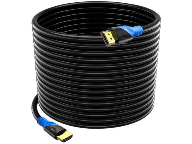 4K HDMI 75 FT Cable (HDMI 2.0,18Gbps) Ultra High Speed Gold Plated Connectors,Ethernet HDMI Cord, 4K@60HZ 2K 1080P 3D ARC Compatible with UHD TV...