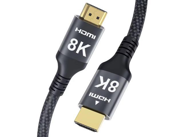 8K HDMI Cable 33 FT, HDMI to HDMI Cord with Ethernet CEC 4K 240Hz 165Hz 144Hz 120Hz 10K 8K 60Hz eARC eARC Netflix HDCP2.3 HDR10+ PC Laptop RTX5090...