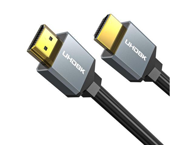 8K HDMI 2.1 Cable 3FT, 48Gbps High Speed HDMI Cord Gold-Plated Plugs 8K@60Hz 4K@120Hz HDCP 2.2 & 2.3, eARC,HDR10 Supports All HDMI Devices Like...