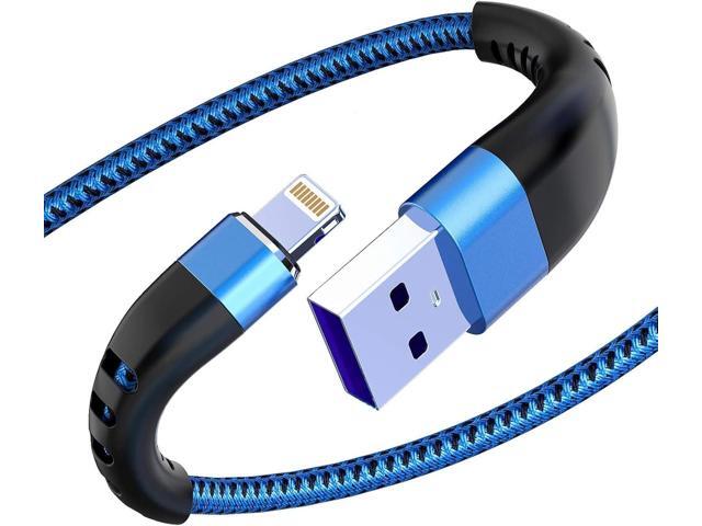 Essri 2Pack for iPhone Charger Cord 10FT, Lighting Cable 10 Feet to USB Charging Cable, Nylon Braided Charging Cord 10 Foot Compatible with iPhone...