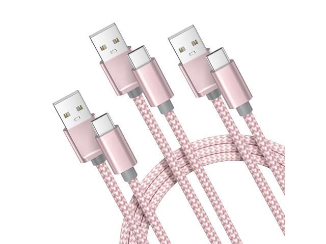 Basesailor USB Type C Charger Cable 3Pack 3.3/6.6/10FT,Charging Cord for iPhone 17 Air,Apple 16 16e 15 Pro Max,Samsung Galaxy A10E A55 A54 A53 A70...
