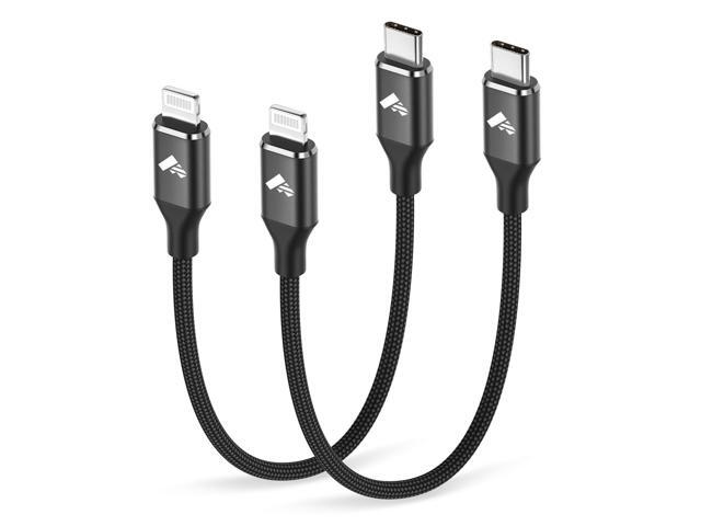 USB C to Lightning Cable [Apple MFi Certified] 2Pack 1FT iPhone Fast Charger Cable Power Delivery Type C Charging Cord Compatible with iPhone 14 13...