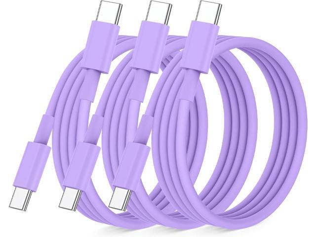 Essri USB C to USB C Cable 3FT for Apple iPhone 16 15 Charger Cord,3 Pack 60W C to C Cable Fast Charging Wire for iPhone 16 15 Pro Plus Pro Max...