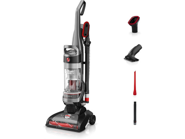 Hoover WindTunnel Cord Rewind Pro Bagless Vacuum Cleaner, Upright