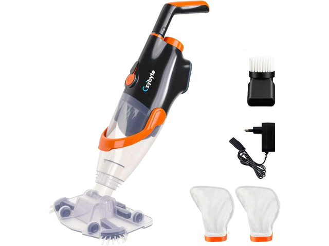 Handheld Pool Vacuum CleanerOrange and White