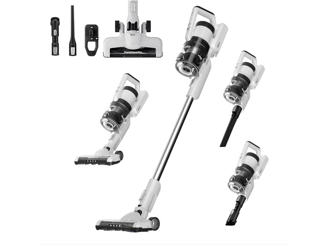 Eureka RapidClean Pro Pet Hair Cordless Vacuum, NEC280WH
