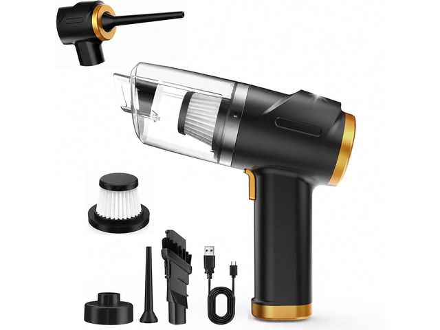 Handheld Vacuum, Small Car Vacuum, Cordless & Lightweight
