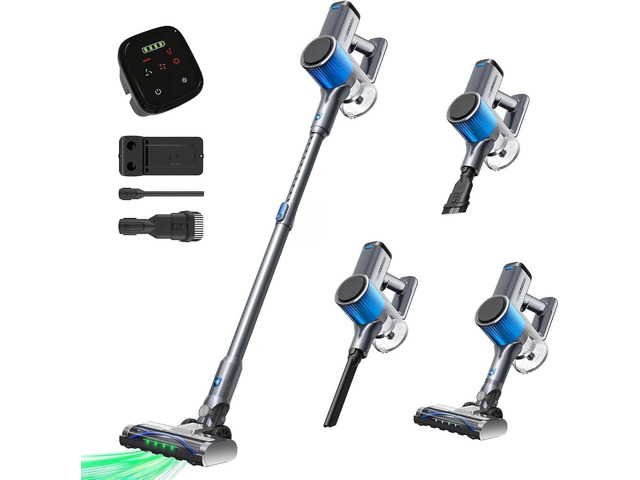 Cordless Vacuum Cleaner, Stick Vacuum Cordless with HEPA Filter, Powerful Suction for Hardwood Floor, Carpet & Pet Hair - SV807C