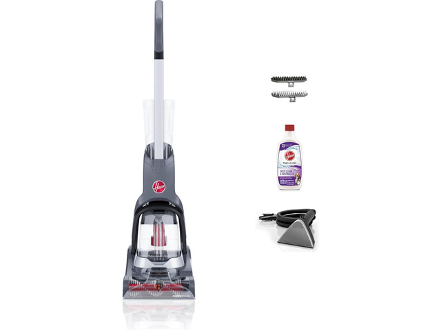Hoover PowerDash Pet Advanced Compact Carpet Cleaner Machine with Above Floor Cleaning, Lightweight Carpet Shampooer Machine, Pair with a Hoover...