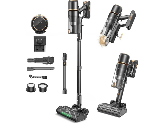 OXVAC Cordless Stick Vacuum Cleaner for Pet Hair, 58 kPa, Up to 65 Minutes