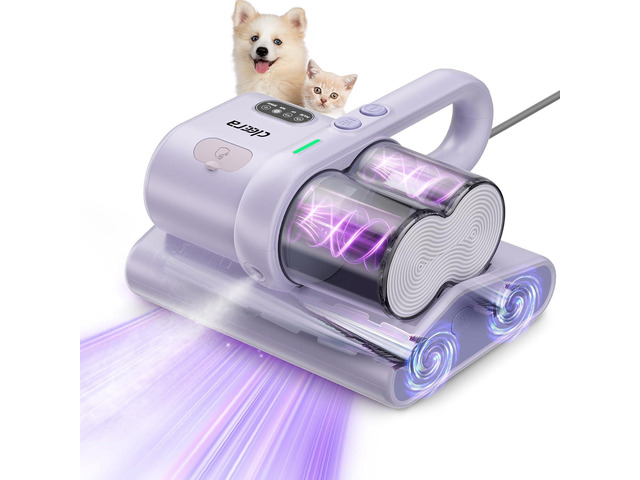 Mattress Vacuum Cleaner, 16Kpa Bed Vacuum with 253.7nm UVC Light