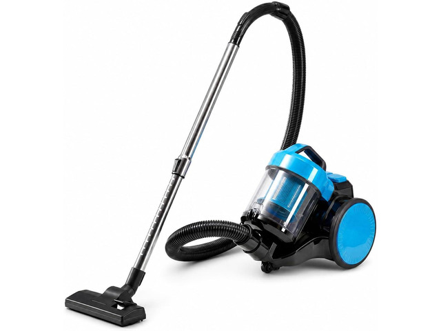 Simple Deluxe Household Portable 16.4Ft Vacuum Cleaner, 16Kpa Bagless Canister Cleaner, Lightweight Powerful Vacuum for Carpets and Hard Floors,...