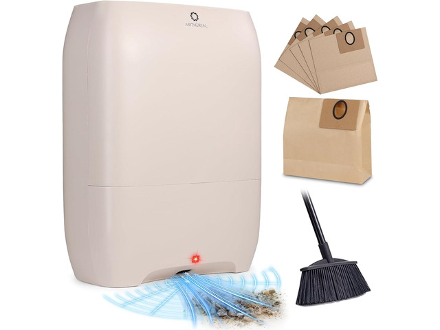 AIRTHEREAL T1 Plus Touchless Vacuum, 6-Pack Dust Bags, 20Kpa, 3 Modes