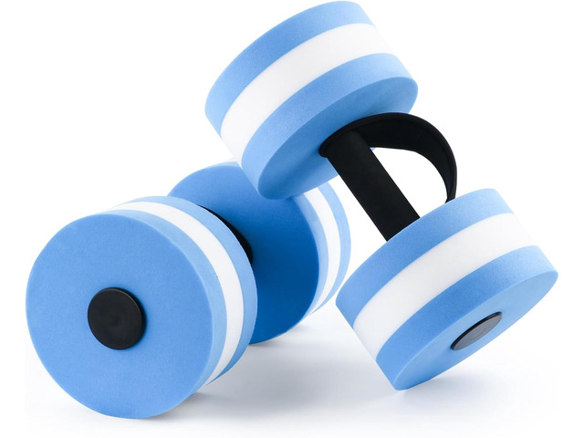 Water Weights, 2Pcs Aquatic Dumbbell for Exercise, Water Aerobics Equipment