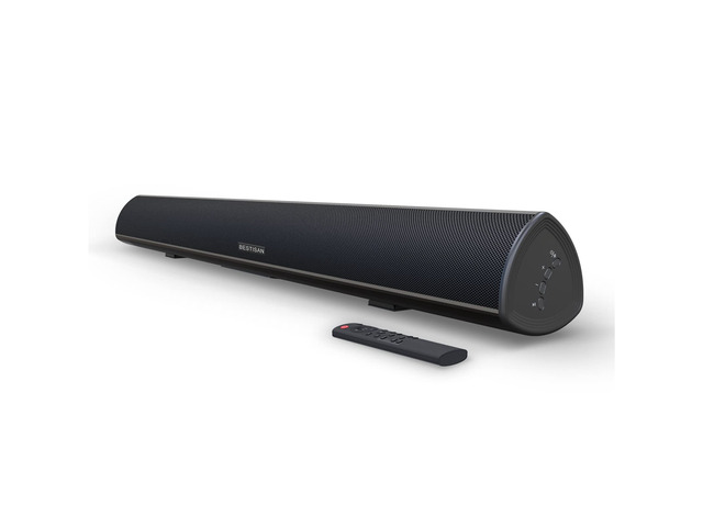 100 Watt 40 Inch TV Sound Bar, Home Theater System Wired and Wireless Soundbar Speaker(Bluetooth 5.0, 105dB, Dsp Audio, Bass Adjustable, Wall...