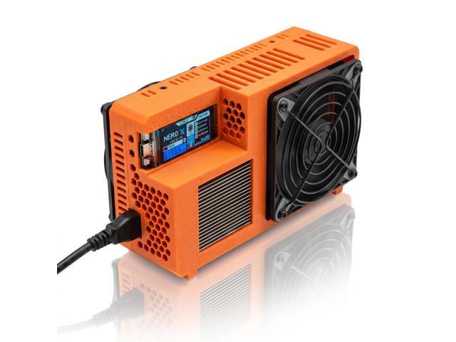 Stellapex NerdQX 8.1 TH/s 138W Bitcoin Miner 4Pcs ASIC BM1370 Chips 2 Air Coolling Fan Solo Miner 0.017 J/GH Energy-Efficient SHA-256 Lottery Home...