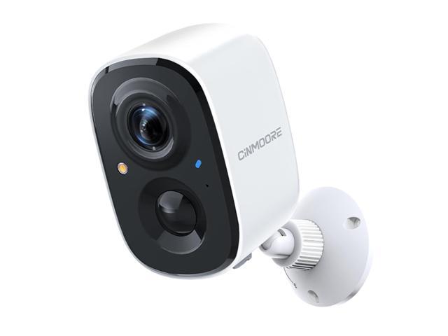Stellpex 2.5K Security Outdoor Wireless AI Camera 2.4G WiFi Battery Powered Indoor Camera Magnetic Mount Cameras for Home Security, AI Detection,...