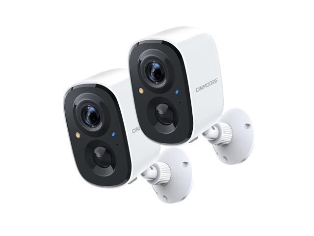 Stellpex 2.5K Security Outdoor Wireless AI Camera 2.4G WiFi Battery Powered Indoor Camera Magnetic Mount Cameras for Home Security, AI Detection,.