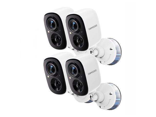 Stellpex 2.5K Security Outdoor Wireless AI Camera 2.4G WiFi Battery Powered Indoor Camera Magnetic Mount Cameras for Home Security, AI Detection,.