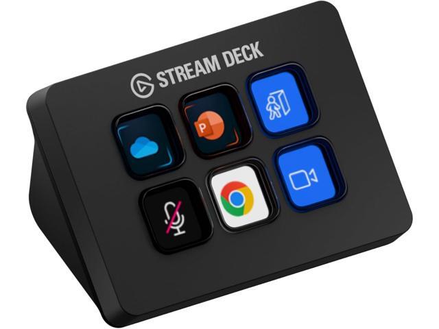 Elgato Stream Deck Mini Control Zoom, Teams, PowerPoint, MS Office and Boost Productivity with Seamless Integration for Daily Apps, Set Up...