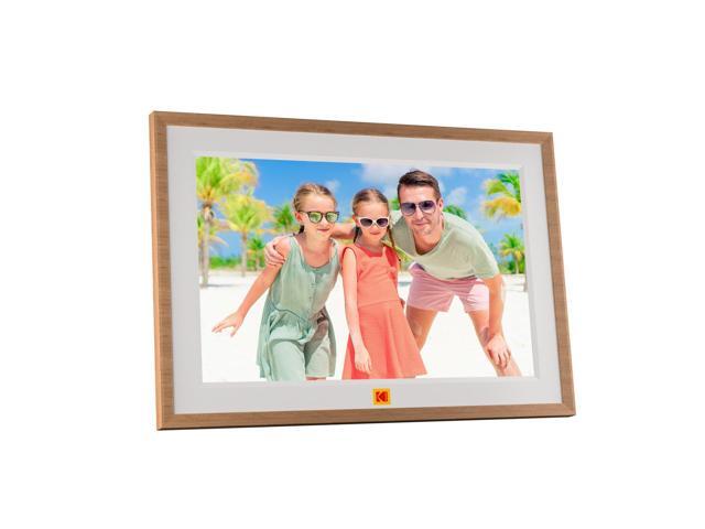 KODAK RCF-1018 BURLYWOOD 10-Inch Wi-Fi Enabled Digital Photo Frame
