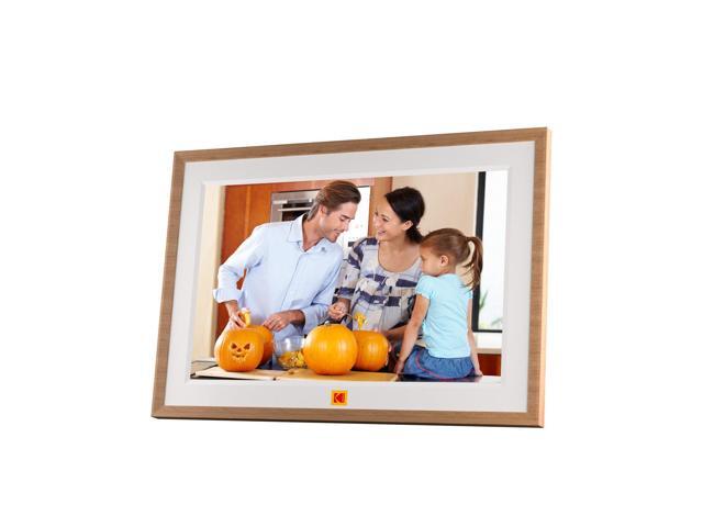 KODAK RCF-1018 BURLYWOOD 10-Inch Wi-Fi Enabled Digital Photo Frame