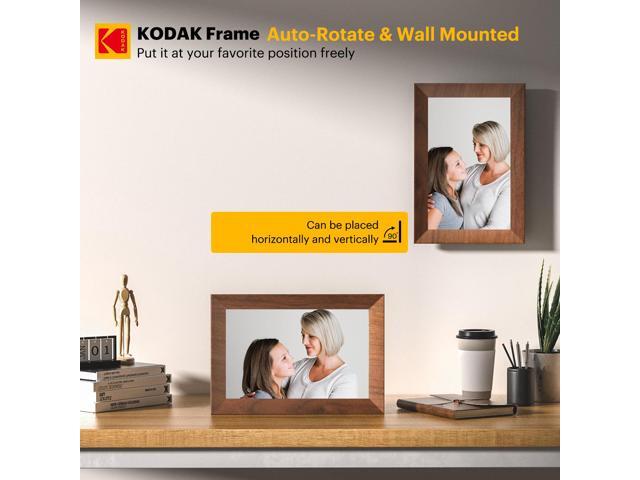 KODAK CF102P BURLYWOOD 10.1 inch HD 1280x800 IPS 1+32GB plastic Frame,Wifi digital Photo Frame (Burlywood)